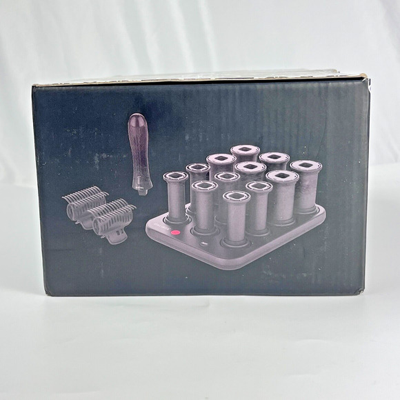 Calista Nouveau Heated Velvet Rollers, 12 Hot Rollers For Tangle-Free Hair - NEW - Picture 5 of 6